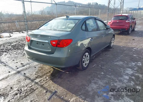 2010 Hyundai Elantra Gls z USA, uszkodzony, nr VIN KMHDU4ADXAU866566